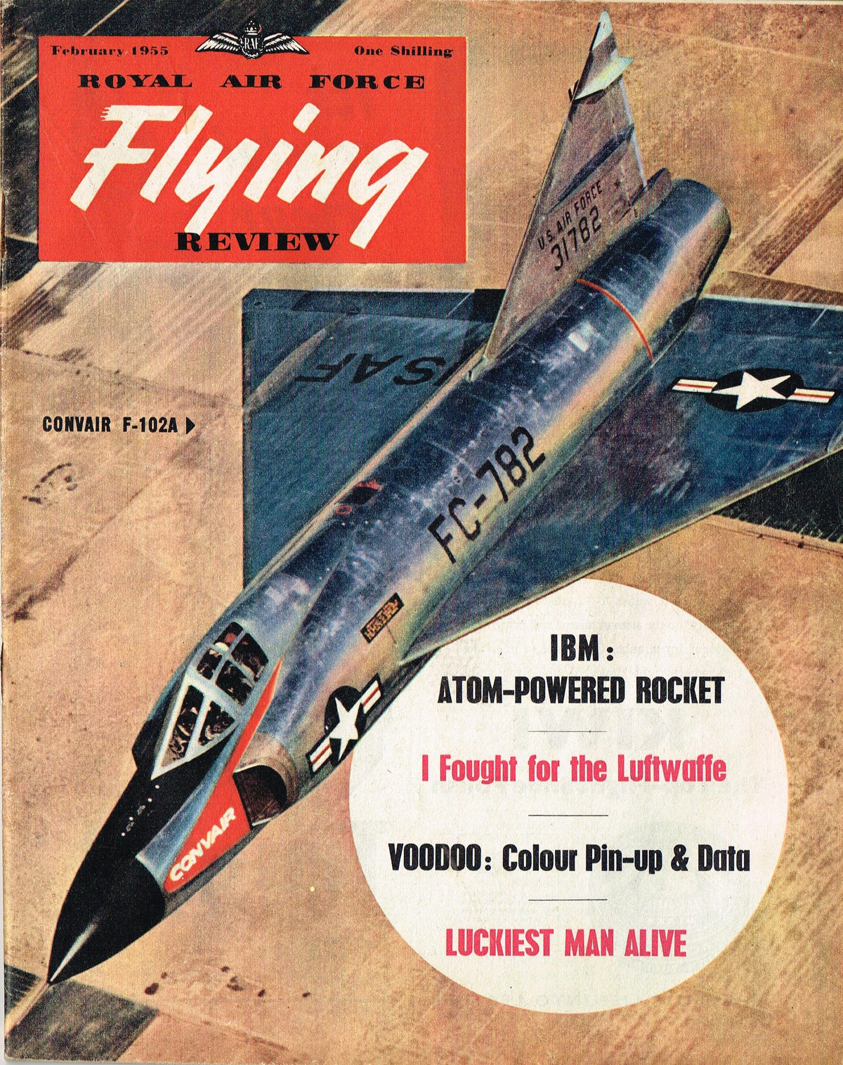 RAF Flying Review 1955: All 12 Issues as pdfs on HQ DVD