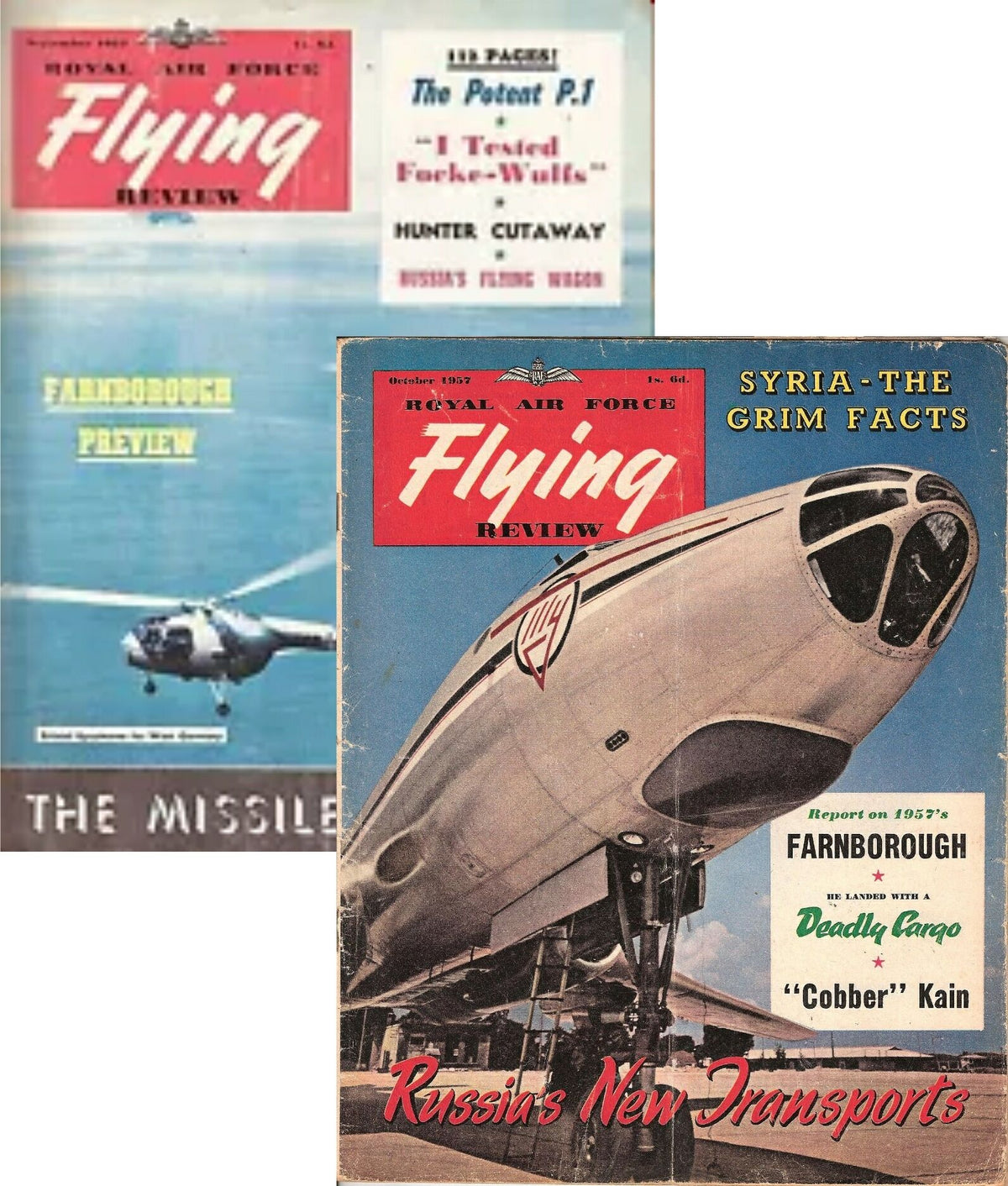 RAF Flying Review 1957 Complete + Jet Fighter Review: All on DVD