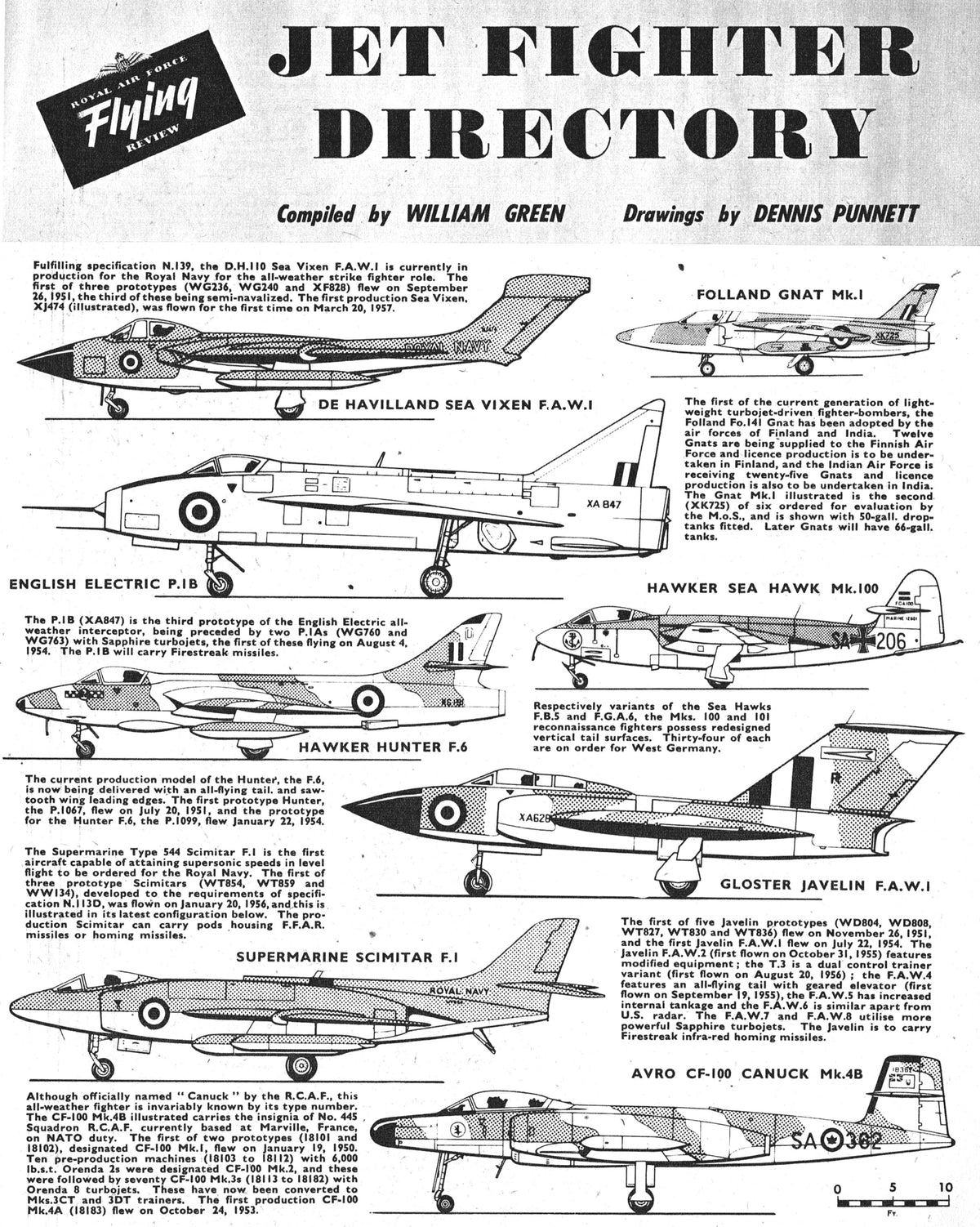 RAF Flying Review 1957 Complete + Jet Fighter Review: All on DVD