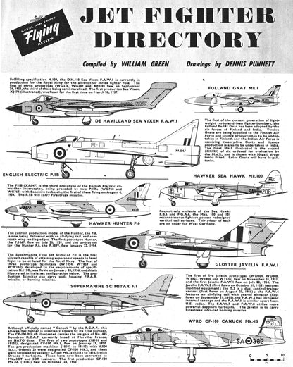 RAF Flying Review 1957 Complete + Jet Fighter Review: All on DVD