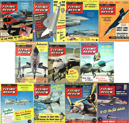 RAF Flying Review 1959: Every Issue on DVD+2 Supplements: HP at 50/ Luftwaffe Dir 39-45