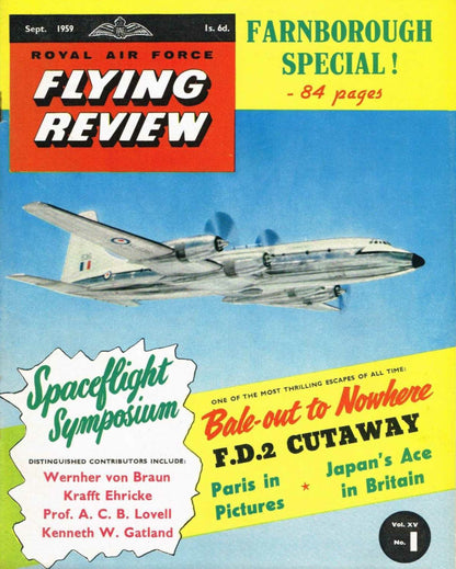 RAF Flying Review 1959: Every Issue on DVD+2 Supplements: HP at 50/ Luftwaffe Dir 39-45