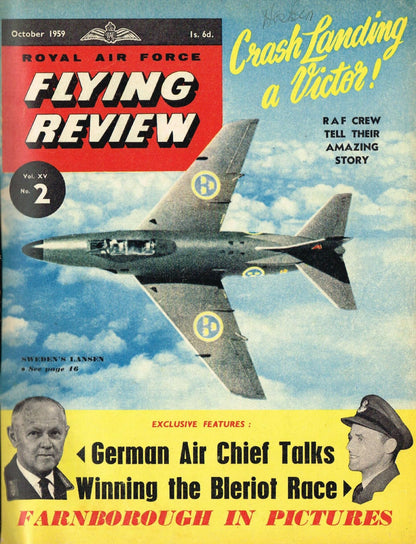RAF Flying Review 1959: Every Issue on DVD+2 Supplements: HP at 50/ Luftwaffe Dir 39-45