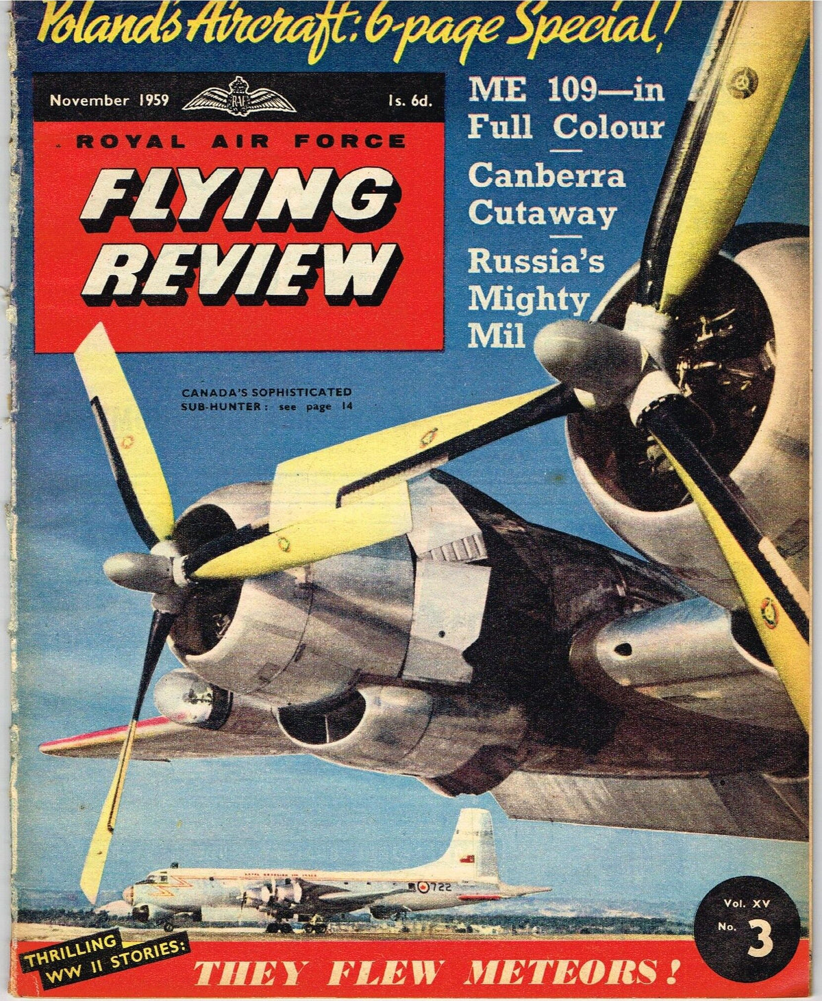 RAF Flying Review 1959: Every Issue on DVD+2 Supplements: HP at 50/ Luftwaffe Dir 39-45