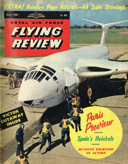 RAF Flying Review 1959: Every Issue on DVD+2 Supplements: HP at 50/ Luftwaffe Dir 39-45