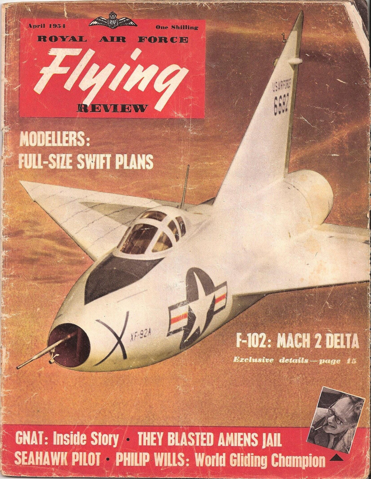 RAF Flying Review  April 1954, The Journal of The RAF: Immediate Digital Download