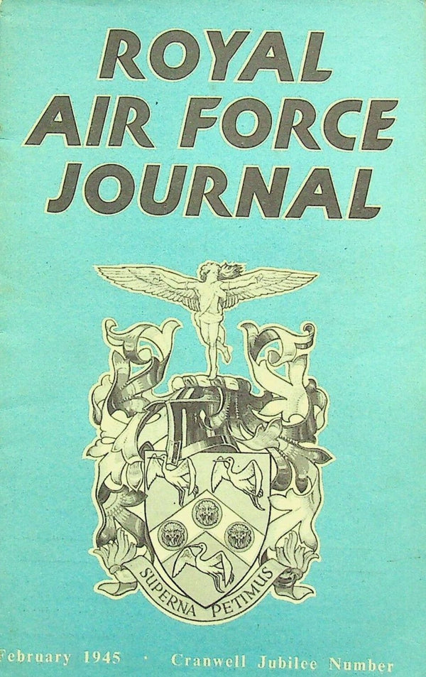 RAF JOURNAL Feb 1945: Cranwell Jubilee Features/ Bob Hope Bio Extract/ Download