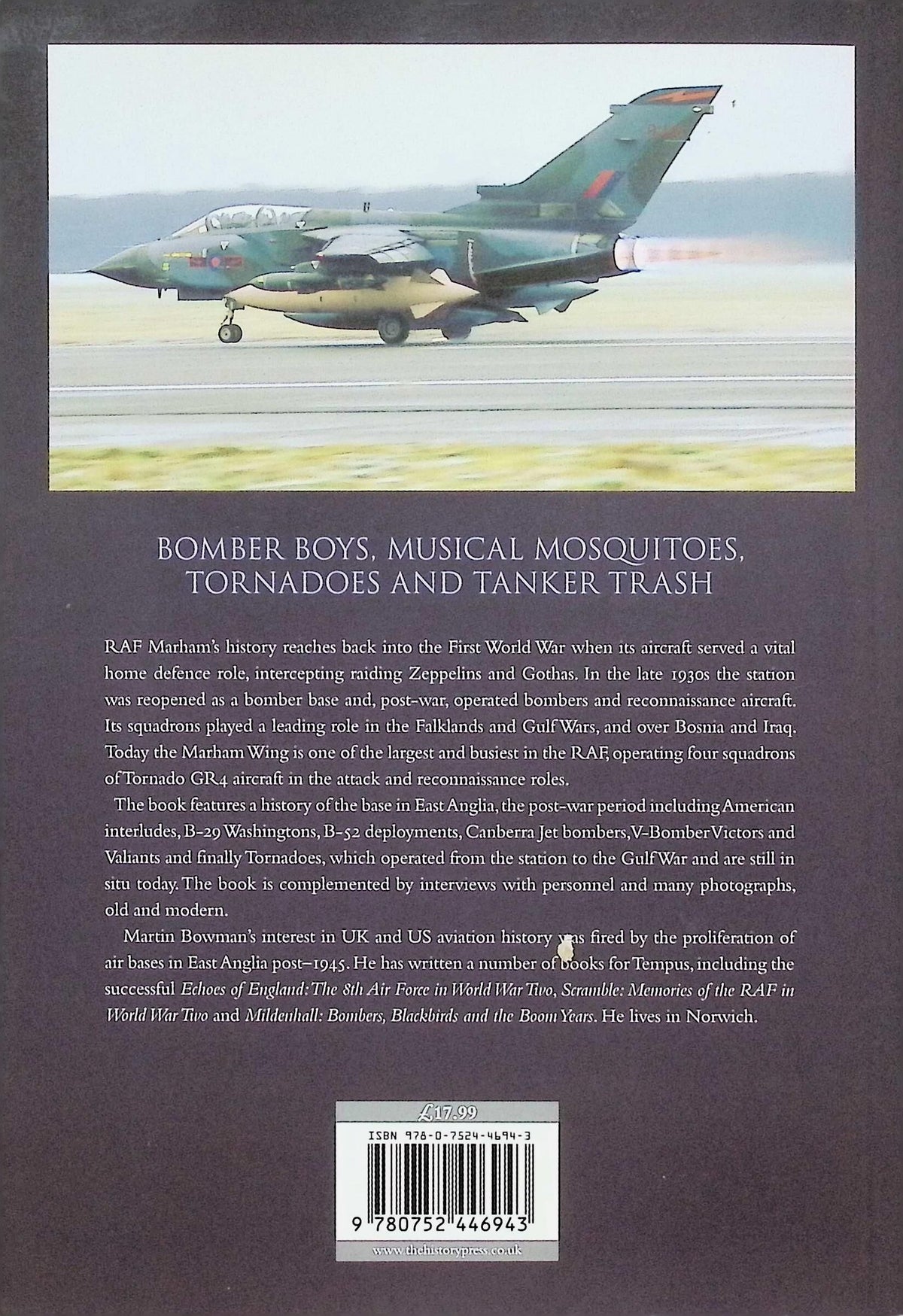 RAF Marham: Bomber Station by Martin W Bowman: NEW 2008 Softcover Trade Paperback