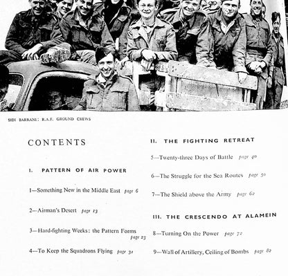 RAF Middle East: Fully Illustrated Official Story of Air Ops Feb 1942-Jan 1943/ As New