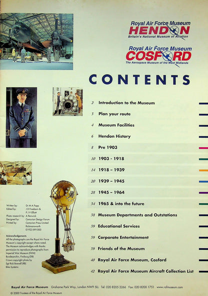 RAF Museum Guide Books: Centenary Limited Edition/ 2000 Hendon & Cosford