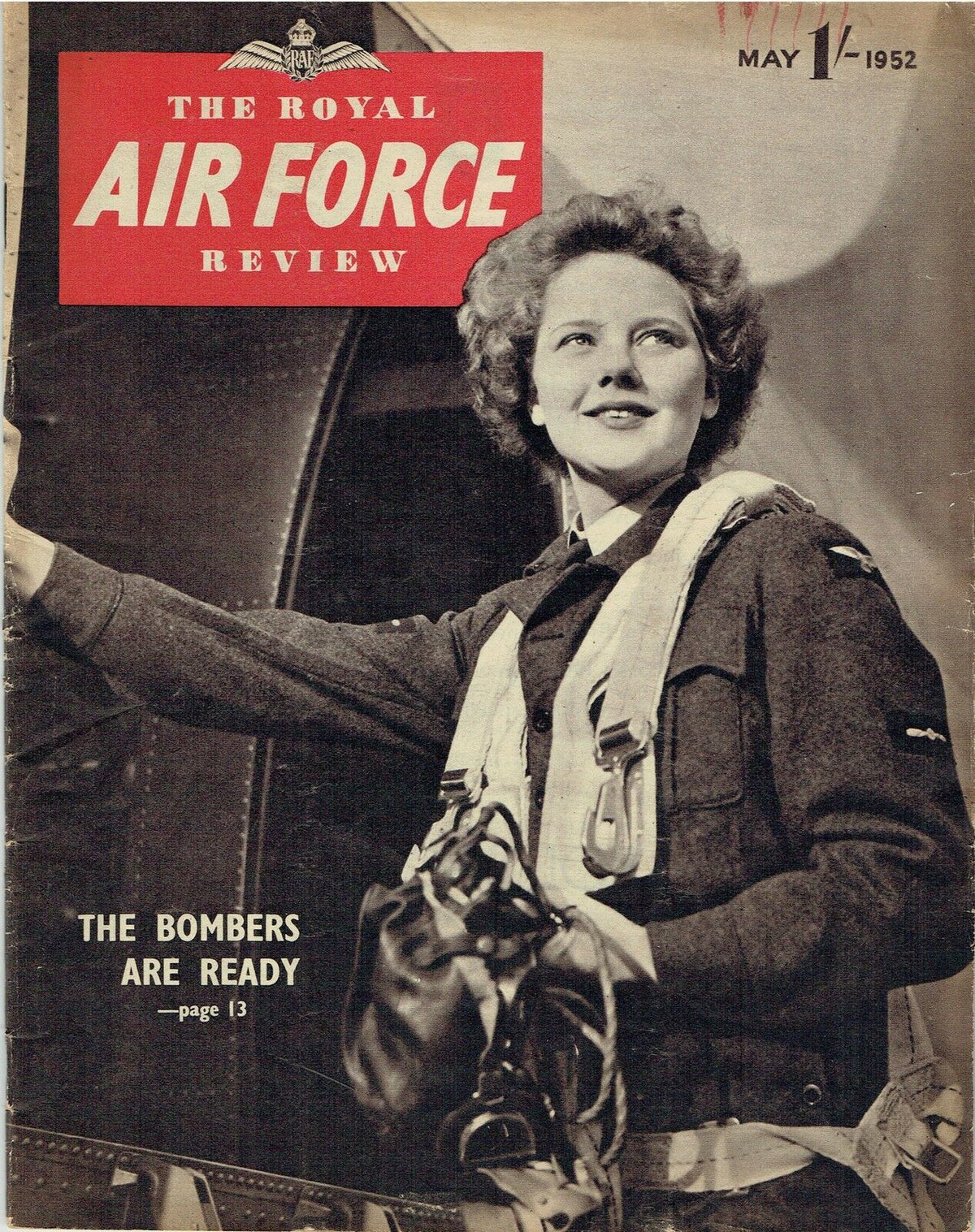 RAF REVIEW MAY 1952 DOWNLOAD: BOMBER COMMAND READY/RAF REGIMENT-MALAYA/CHARLES BROWN