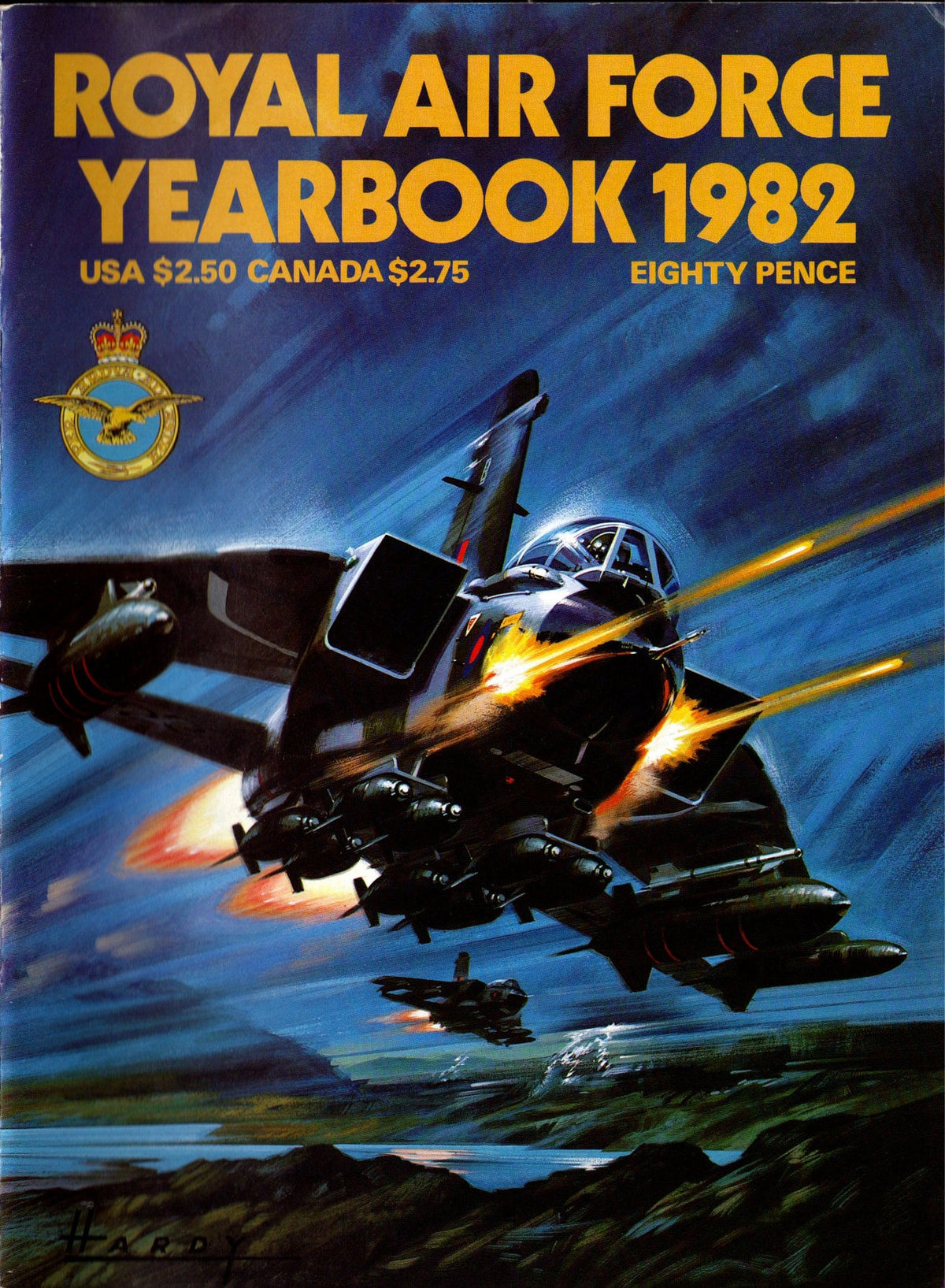RAF Yearbook 1982: Strike Command/ Harrier History/ Pilot Training/ Download