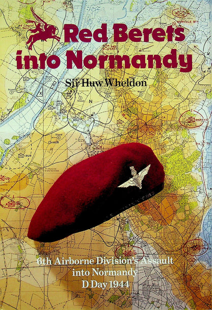 Red Berets into Normandy by Sir Hugh Wheldon: NEW 1982 32-page Book 7x10"/ D-Day, Overlord