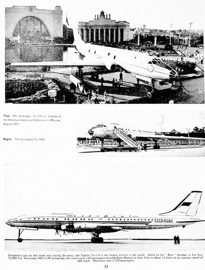 Russian Aircraft by John WR Taylor: 1957 1st Edition Ian Allan abc softback