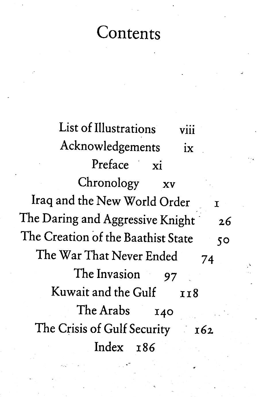 Saddam's War: The Origins of the Kuwait Conflict by Bulloch & Morris: NEW 1991 First Ed HB
