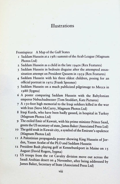 Saddam's War: The Origins of the Kuwait Conflict by Bulloch & Morris: NEW 1991 First Ed HB