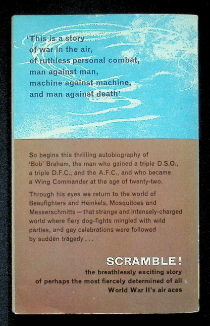 'Scramble': by W/Cdr J Braham: 1963 Paperback