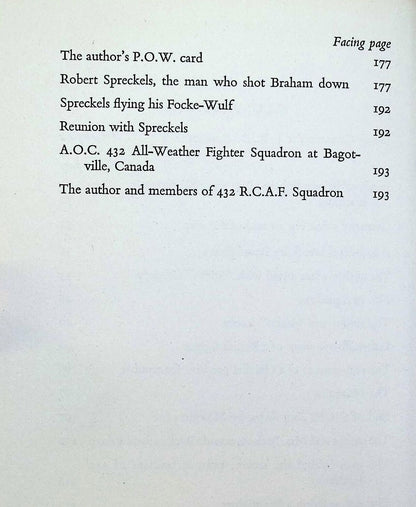 Scramble!: Wing Commander JRD Braham 1961 1st edition hardback