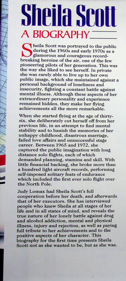 Sheila Scott: Judy Lomax 1990 1st edition hardback