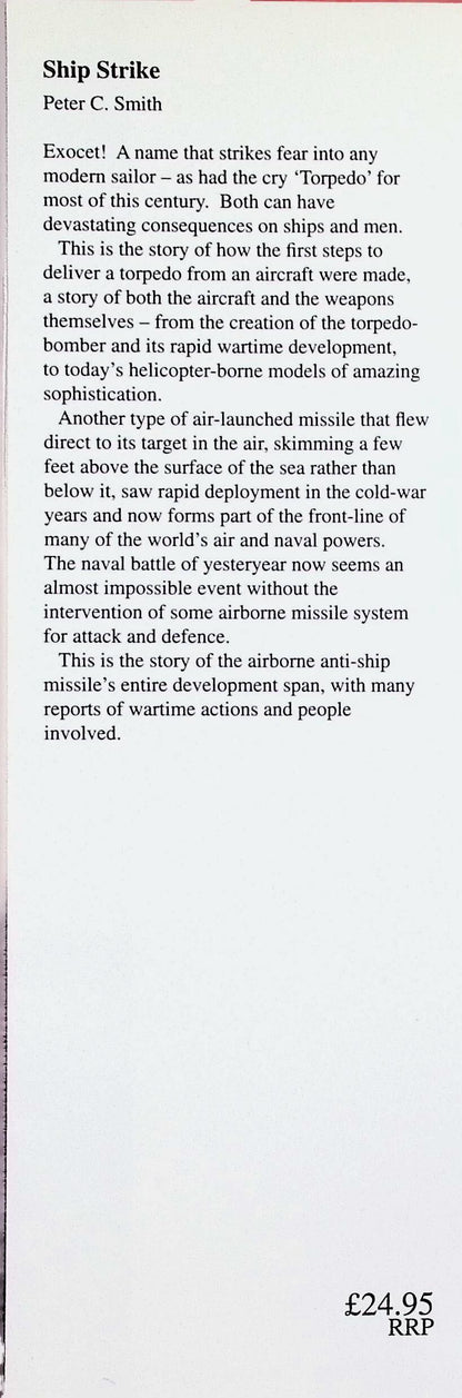Ship Strike by Peter C Smith: NEW 1998 First Edition Hardback