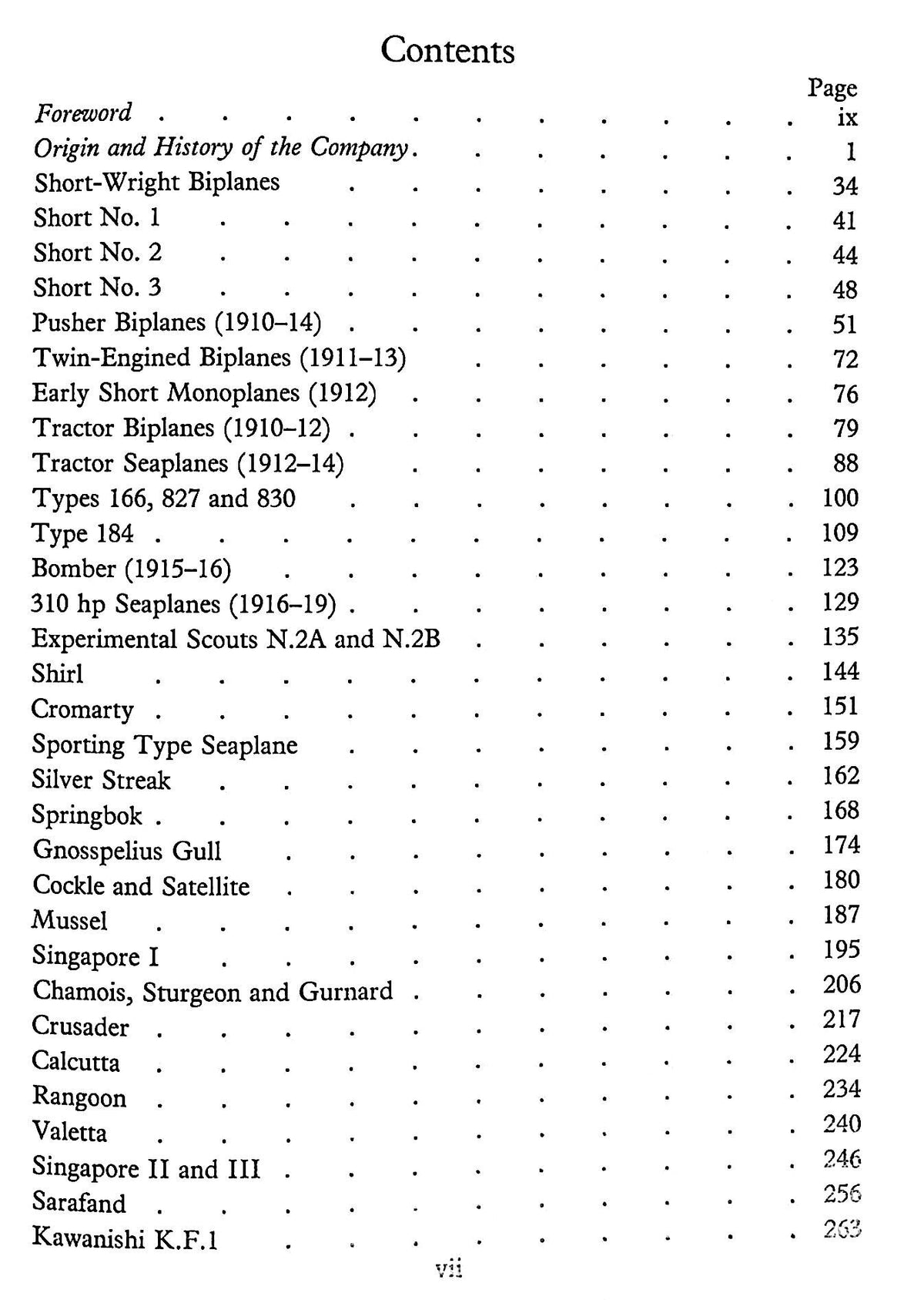 Shorts Aircraft Since 1900: 1967 First Edition Hardback