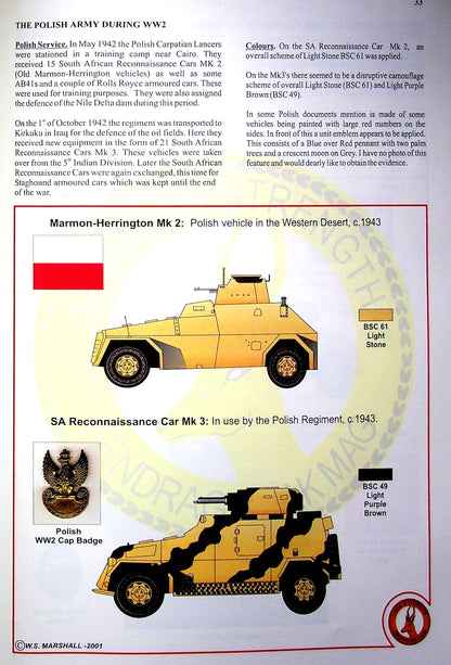 South African 3 Colours and Markings Volume 1 Number 3: 2000 1st edition softback