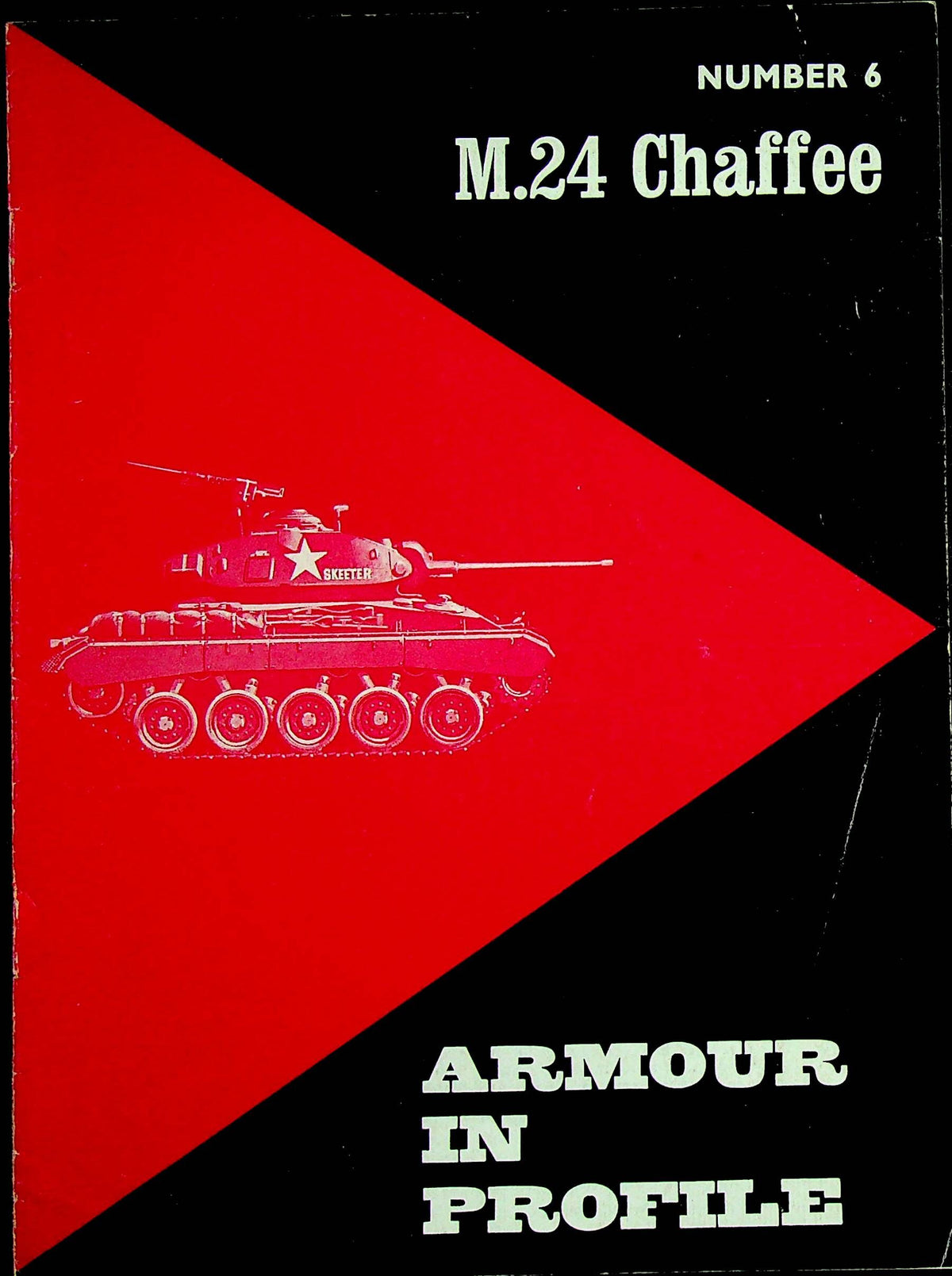 Soviet M.24 Chaffe: Armour in Profile #6/ 1967 1st edition card