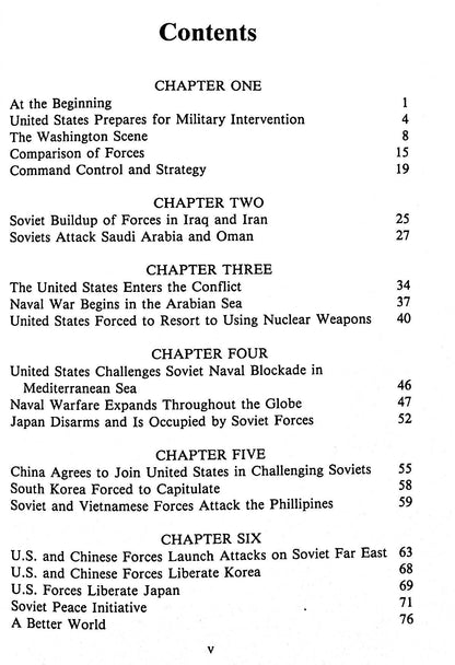 Soviets Begin War in the Middle East - U.S. Counters: 1983 Futuristic Military Novel
