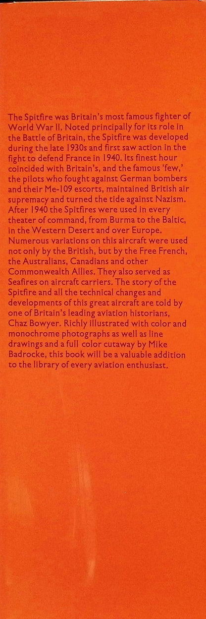 Spitfire by Chaz Bowyer: NEW 1991 Hardback