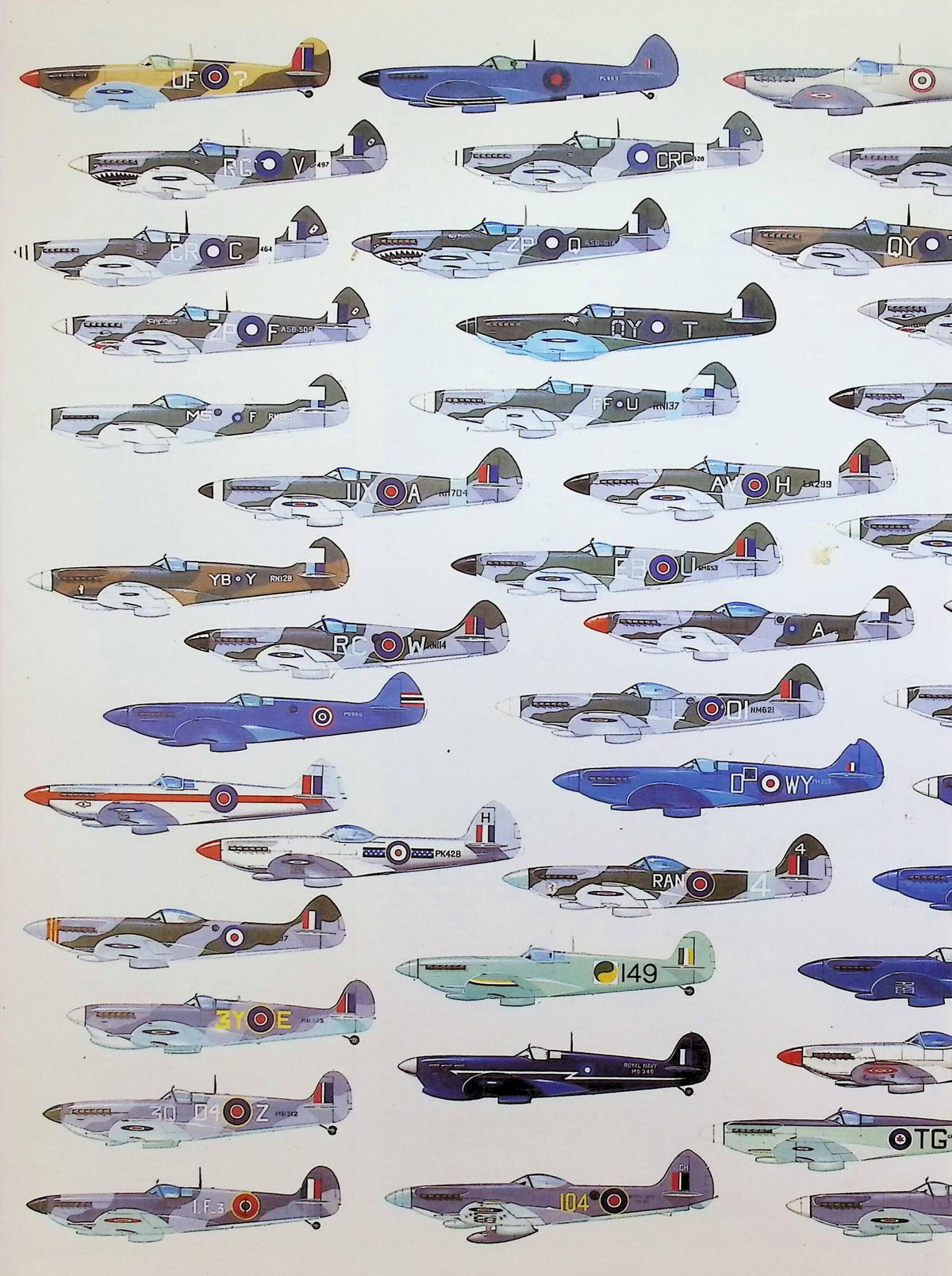 Spitfire; The History by Eric Morgan & Edward Shacklady 1988 1st edition hardback