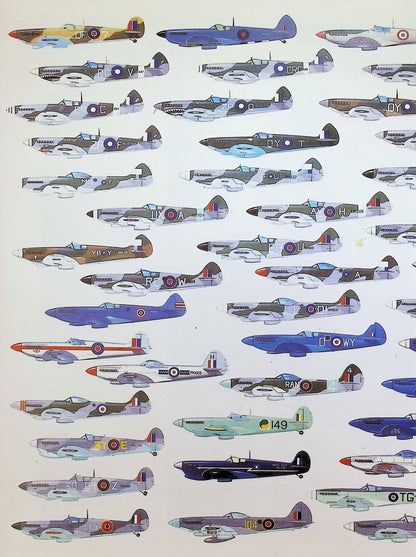 Spitfire; The History by Eric Morgan & Edward Shacklady 1988 1st edition hardback
