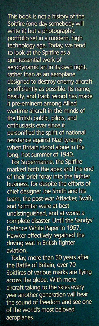 Spitfire, The World's Most Famous Fighter by Jeremy Flack: 1994 hardback