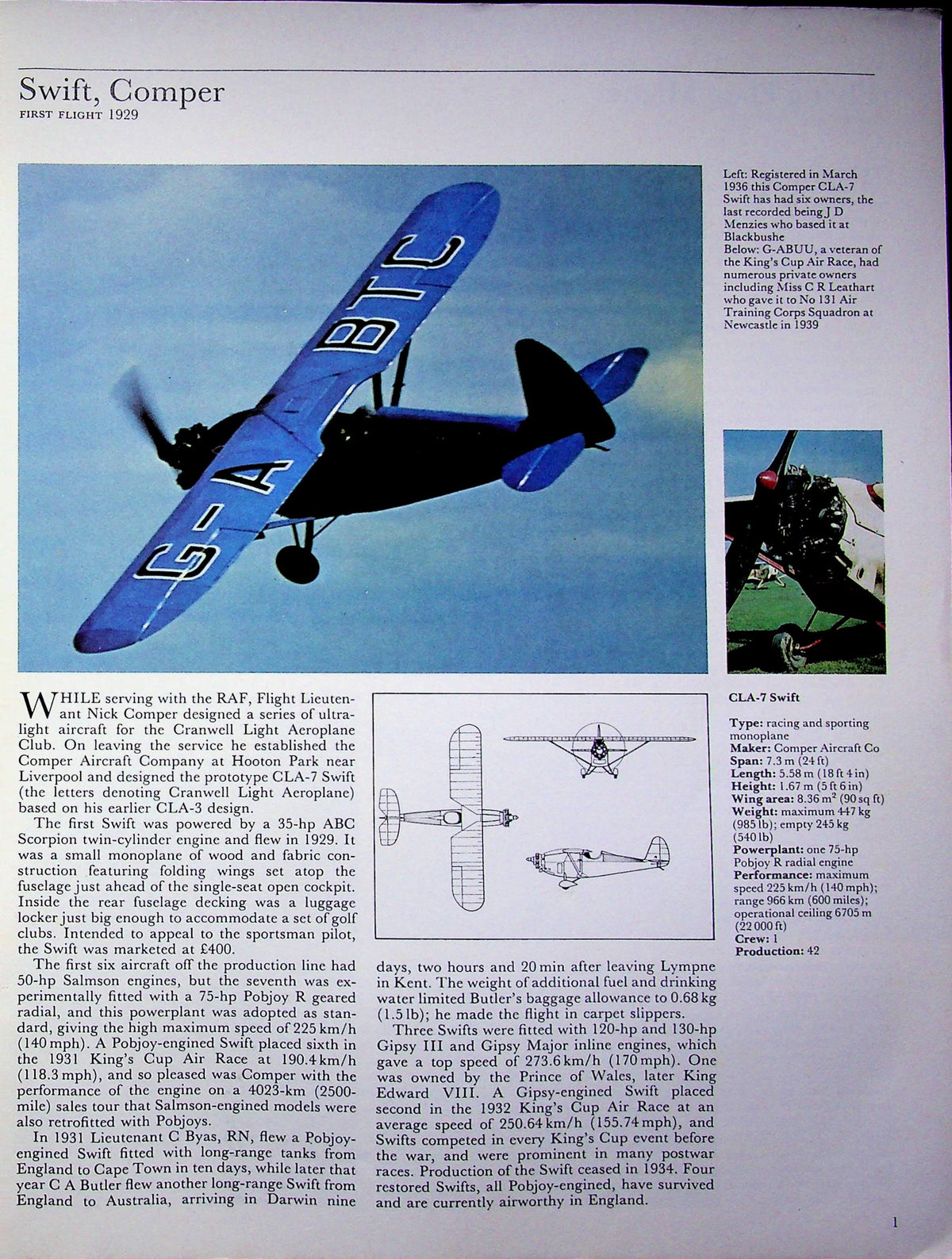 Sporting & Homebuilt Aircraft Guide by MF Jerram