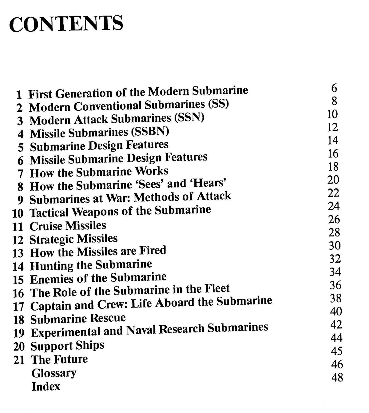 Submarines: Modern Military Techniques/ 1985 1st Edition NEW