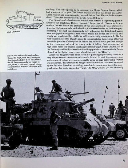 Tanks, The History of Armoured Warfare by Richard Humble: 1977 Hardback