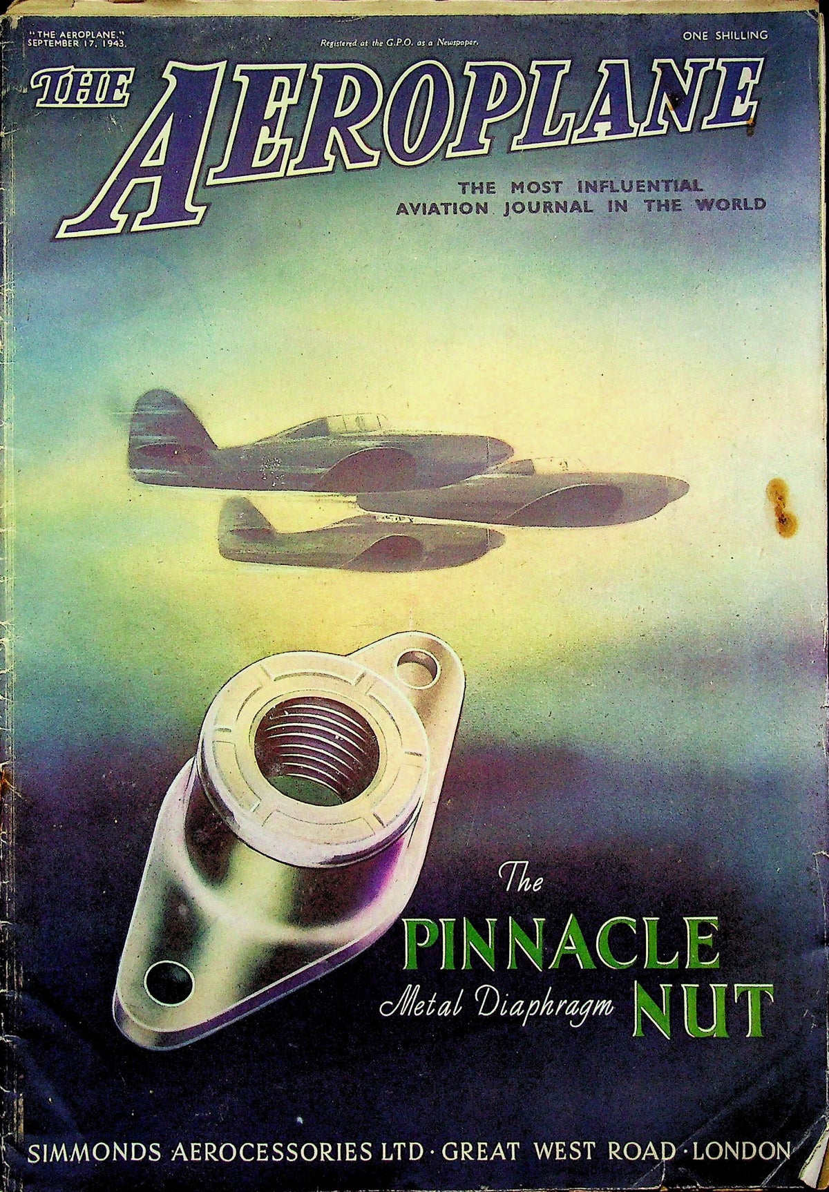 The Aeroplane 17 Sept 43: Submarine Defence, Italy's Surrender, US Commitments