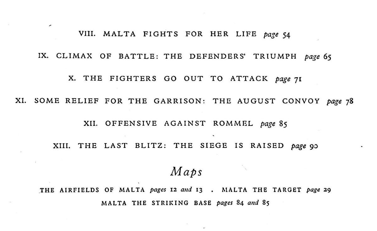 The Air Battle of Malta: Official Storyof the RAF in Malta June '40 - Nov '42/Mint Example
