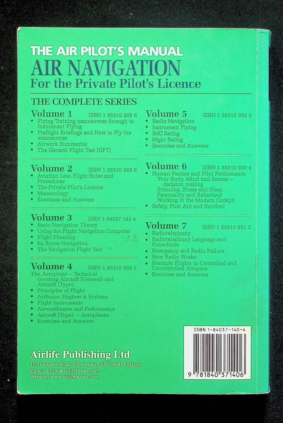 The Air Pilot's Manual 3; Air Navigation by Trevor Thorn: 1999 Softcover Trade Paperback