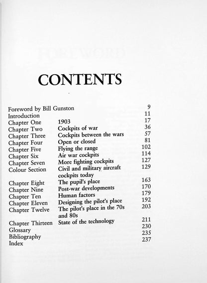 The Aircraft Cockpit: LFE Coombs 1990 1st edition hardback