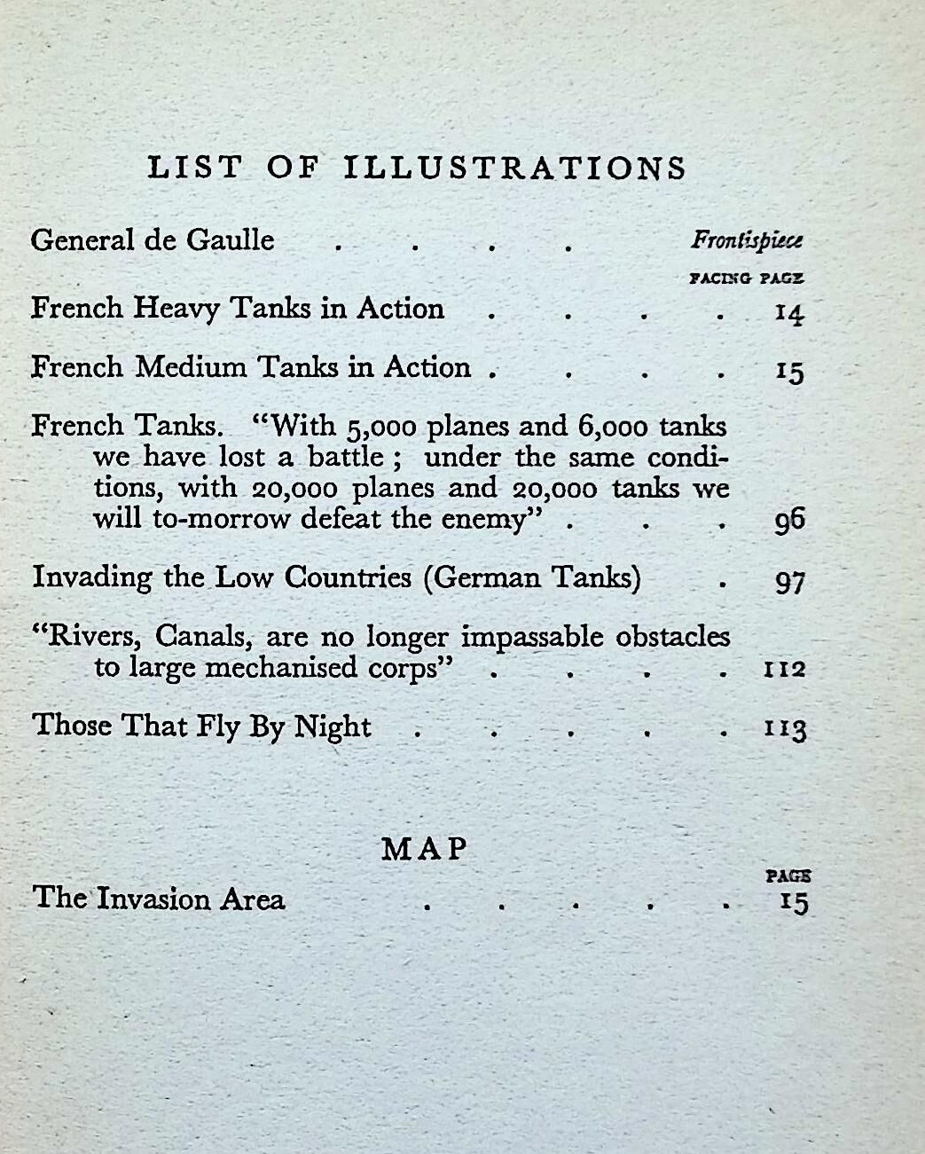 The Army of The Future by General De gaulle: 1940 Hardback