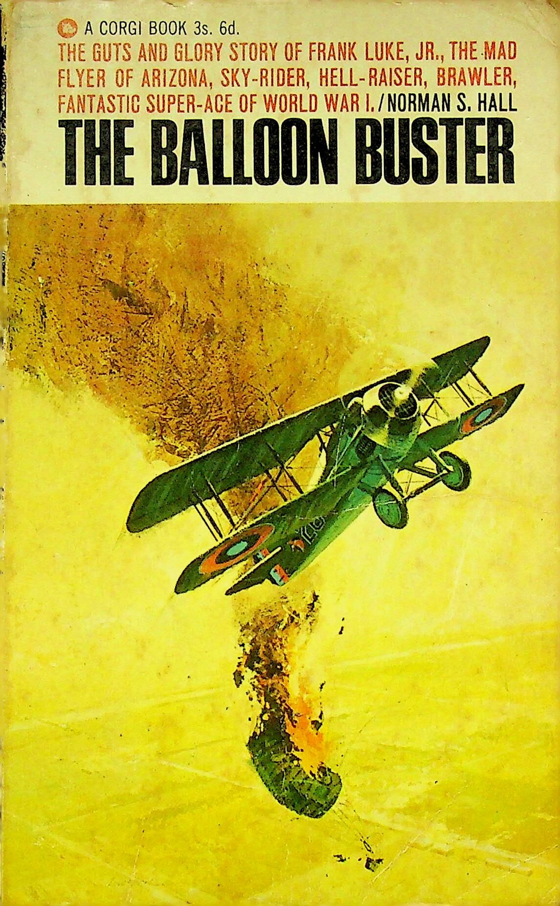 The Balloon Buster: Norman Hall 1967 paperback