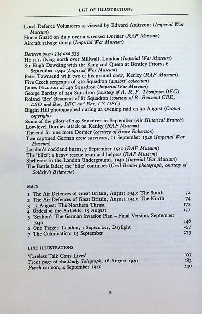 The Battle of Britain: The Jubilee History by R Hough & D Richards: NEW 1990 Hardback