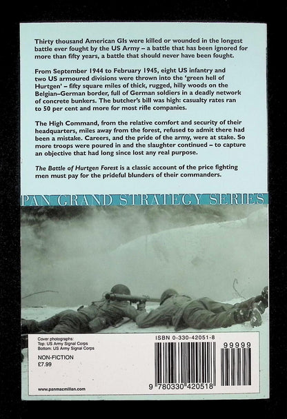 The Battle of Hurtgen Forest by Chas Whiting: NEW 2003 Paperback