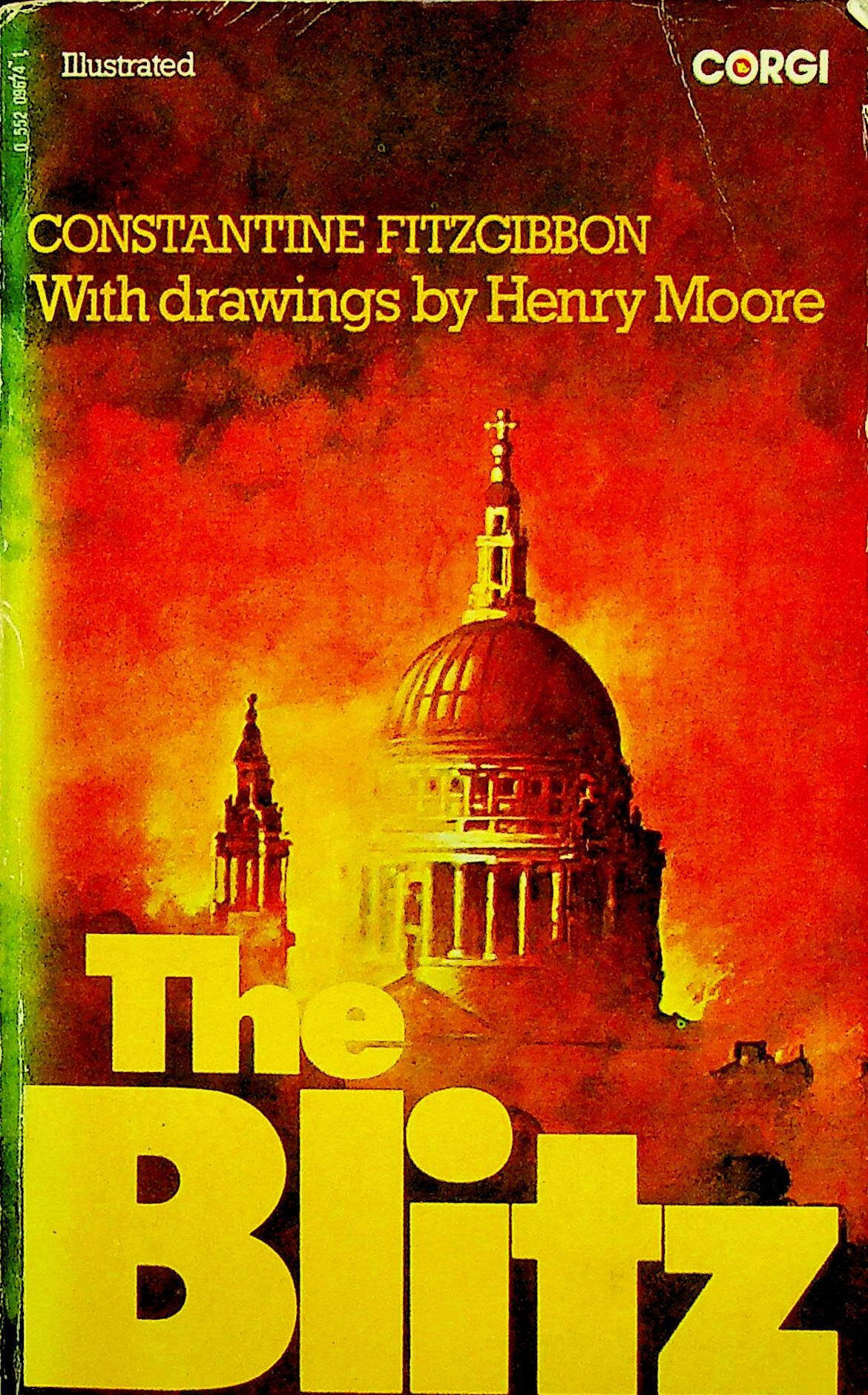 The Blitz by Constantine Fitzgibbon 1974 paperback