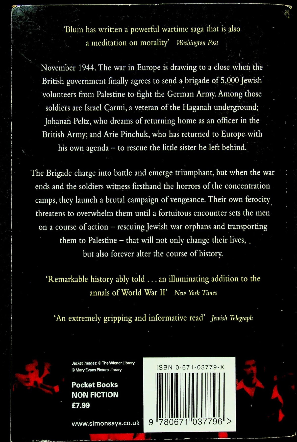 The Brigade by Howard Blum: NEW 2001 First Edition Paperback FreePost
