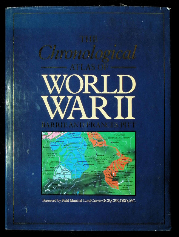 The Chronological Atlas of World War II by Barrie & Francis Pitt: NEW 1989 First Ed HB