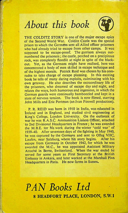 The Colditz Story by PR Reid: 1956 paperback