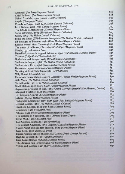 The Collins History of The World in The Twentieth Century by Grenville: NEW 1994 Softcover