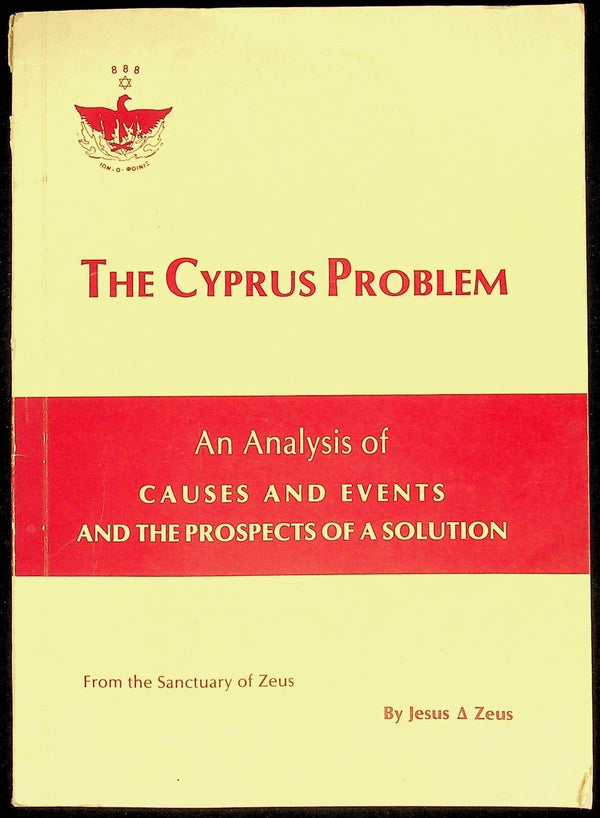 The Cyprus Problem by Jesus Zeus: NEW 1991 Softcover Trade paperback
