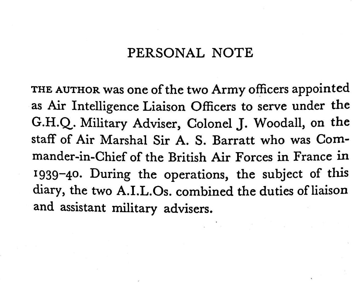 The Diary of A Staff Officer: Annon 1941 1st edition hardback